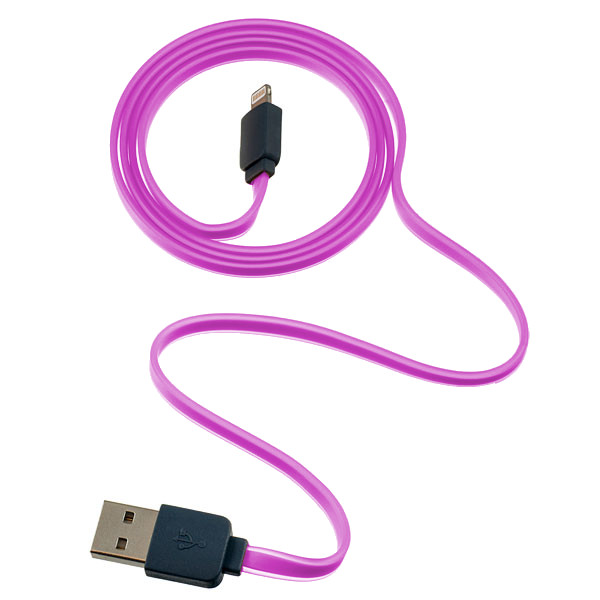 Perfeo Аксессуар Perfeo USB - 8 pin Lightning 1m Pink I4405