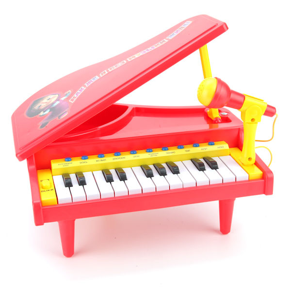  Детский музыкальный инструмент Играем вместе Маша и Медведь Электропианино B290220-R2