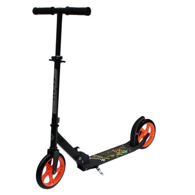 Самокат 21st Scooter SKL-037-5 Black-Red