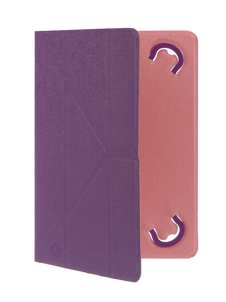  Аксессуар Чехол 8.0-inch Krutoff Purple-Pink 10637