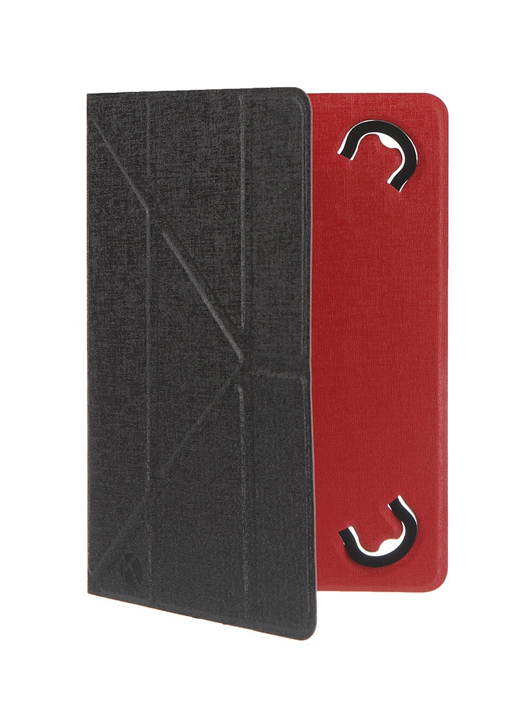  Аксессуар Чехол 8.0-inch Krutoff Black-Red 10635