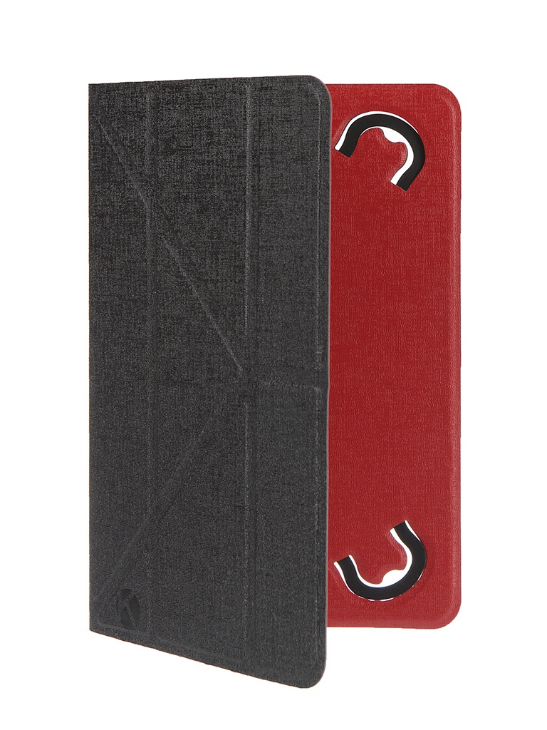  Аксессуар Чехол 7.0-inch Krutoff Black-Red 10632