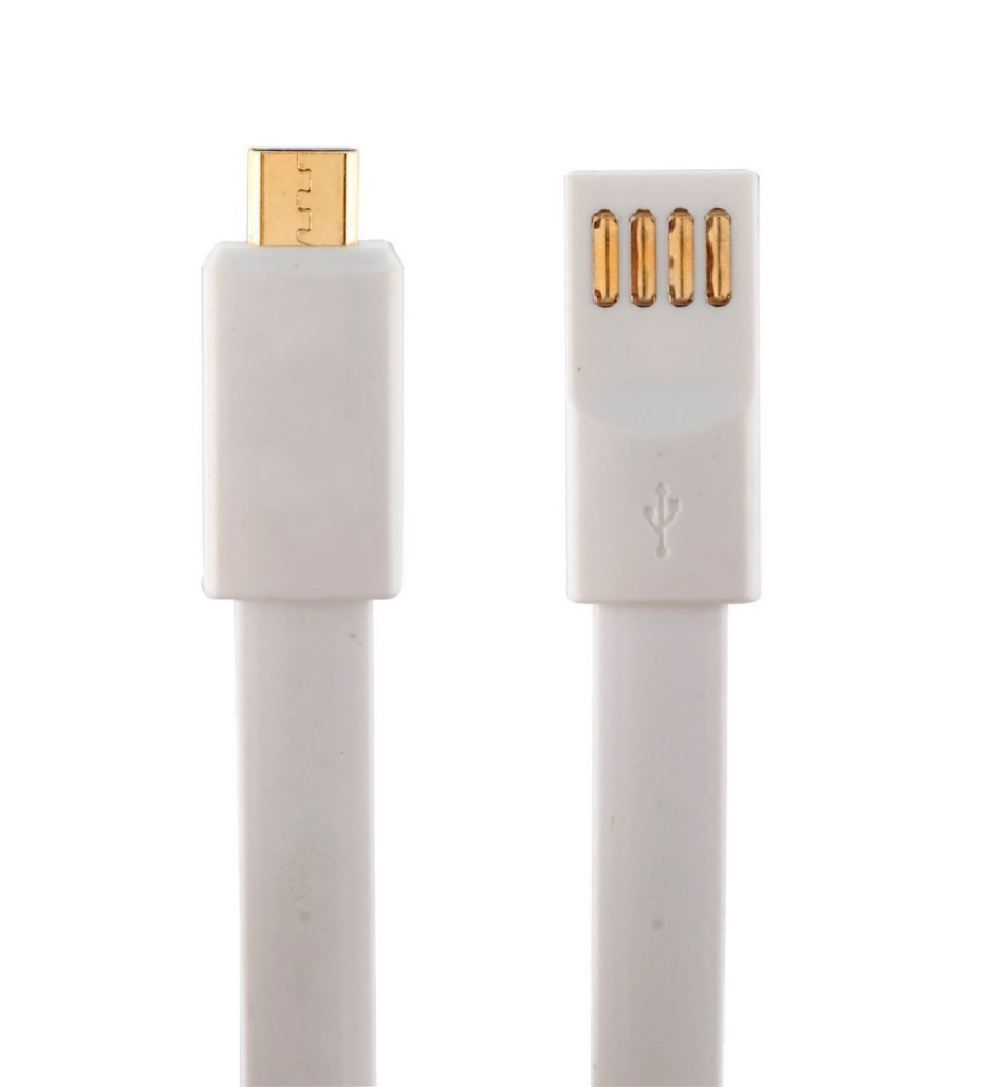  Аксессуар Krutoff USB-MicroUSB 1m White 14101