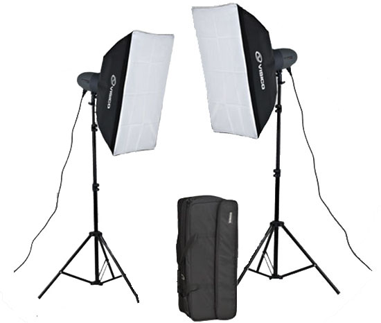  Комплект студийного света Visico VL Plus 200 Soft Box KIT