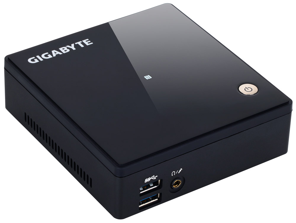 Gigabyte Неттоп GigaByte GB-BXi7-5500 Intel Core i7-5500U 2.4GHz/No RAM/No HDD/Intel HD Graphics 5500/Wi-Fi/Bluetooth/Gigabit LAN/no OS