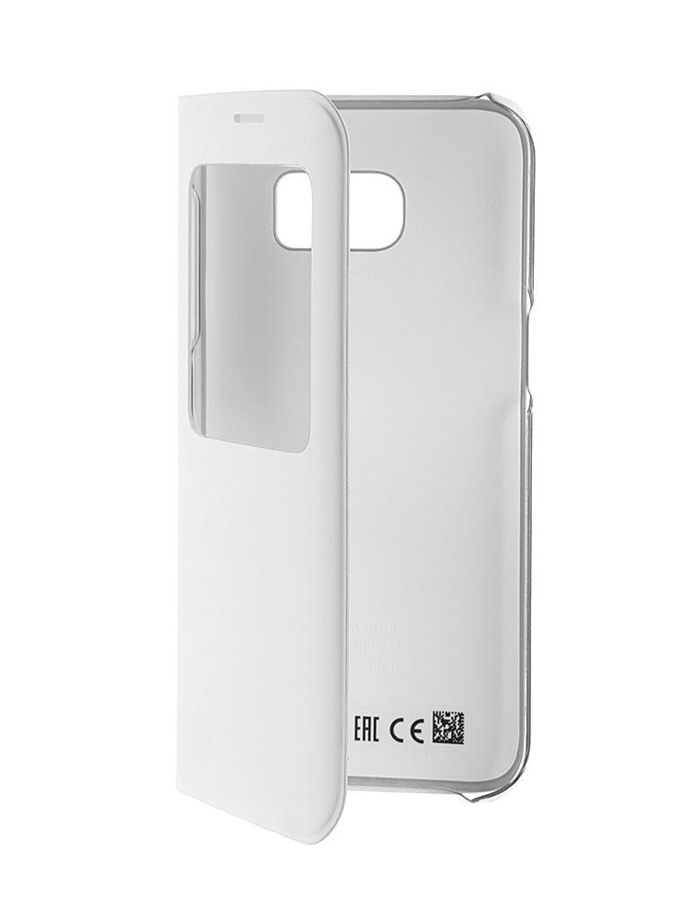 Samsung Аксессуар Чехол Samsung Galaxy S7 Edge S View Cover White EF-CG935PWEGRU
