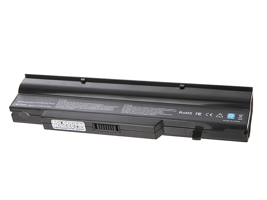  Аккумулятор Tempo LPB-V3405 BTP-B4K8 11.1V 4400mAh Fujitsu-Siemens Amilo V3405/V3505/V8210/Li1718 Series