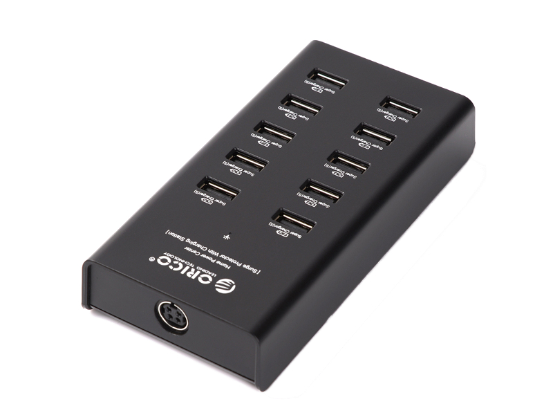  Хаб USB Orico DUB-10P Black