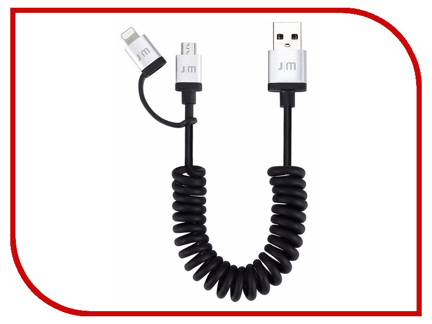 Аксессуар Just Mobile USB - Micro USB + Lightning DC-189