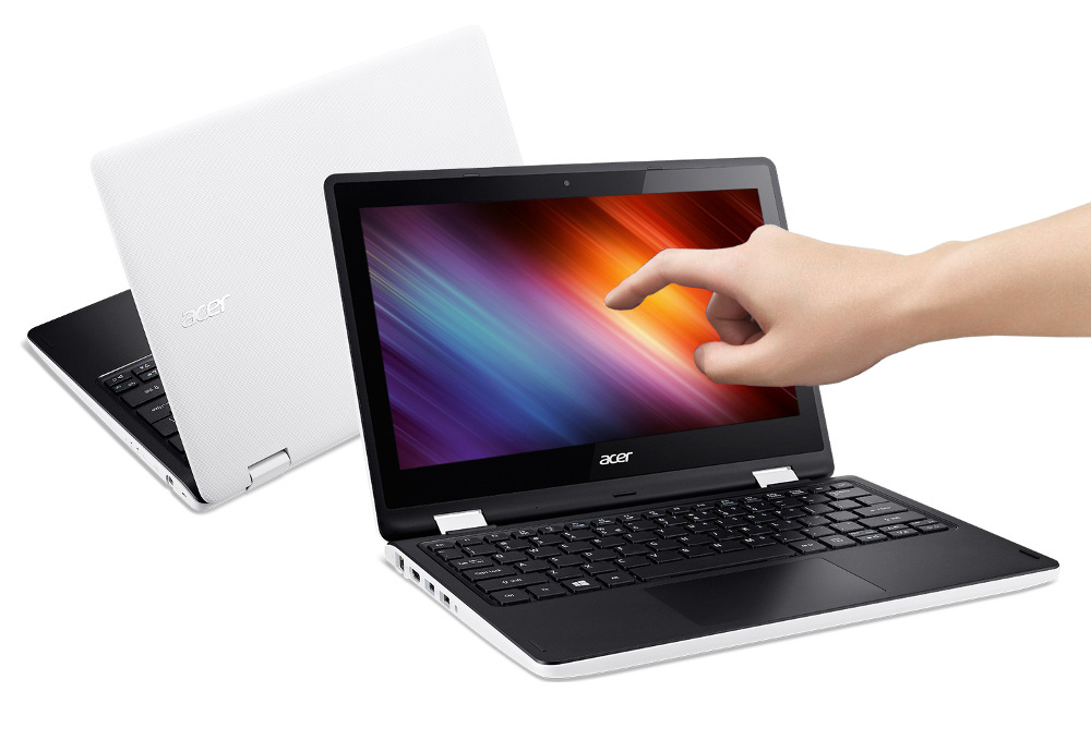 Acer Ноутбук Acer Aspire R3-131T-C81R NX.G11ER.006 Intel Celeron N3050 1.6 GHz/2048Mb/32Gb SSD/No ODD/Intel HD Graphics/Wi-Fi/Bluetooth/Cam/11.6/1366x768/Touchscreen/Windows 10