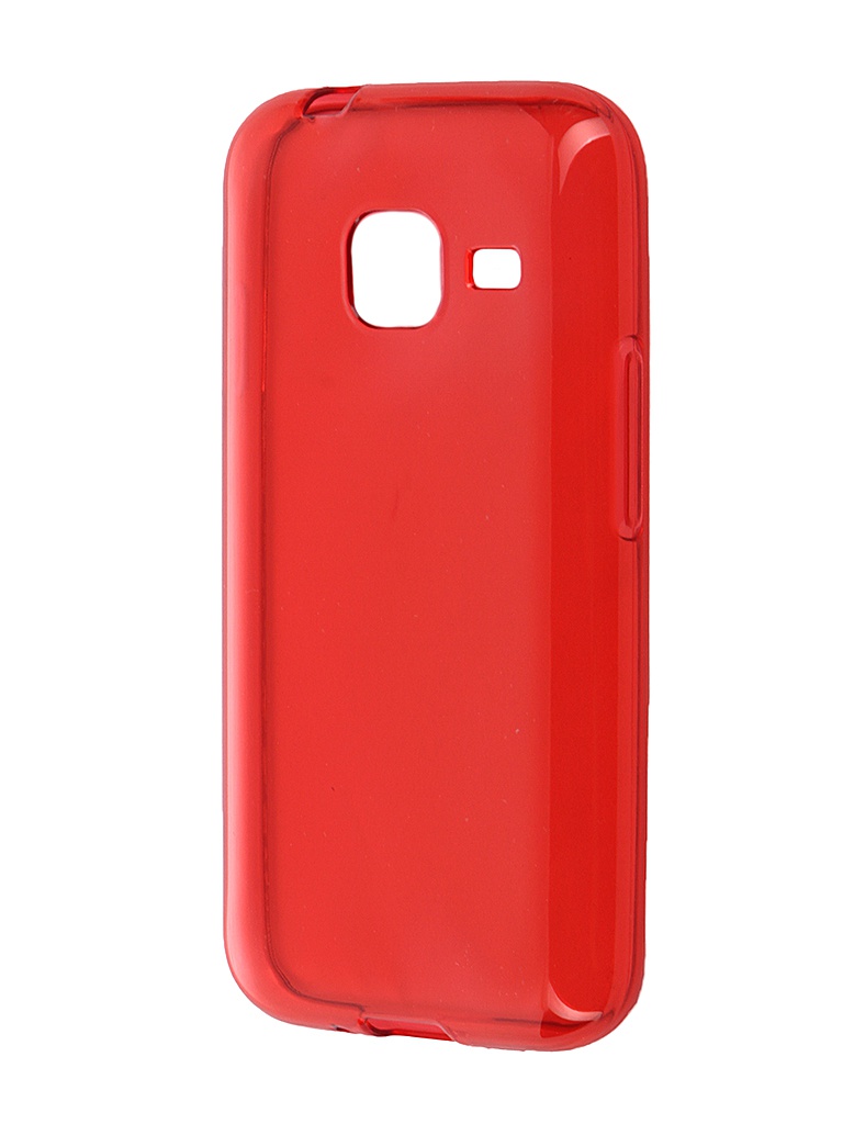 Ibox Аксессуар Чехол Samsung Galaxy J1 mini (2016) iBox Crystal Red