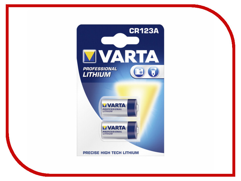  CR123A Varta Professional Lithium 6205 (2 )