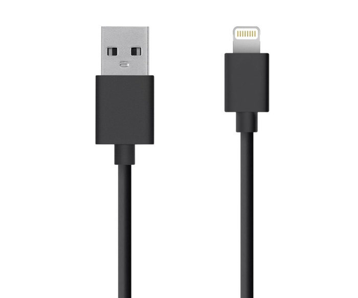  Аксессуар Twelve South USB - Lightning 1m Black 12-1502