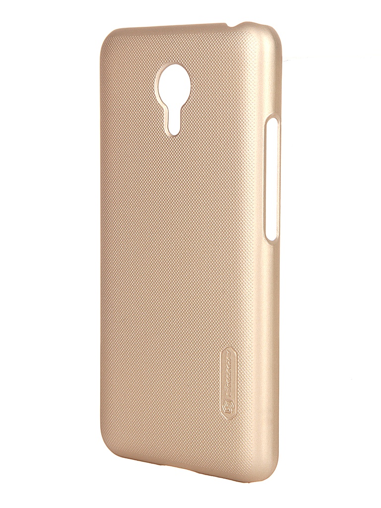  Аксессуар Чехол Meizu M2 Note Nillkin Frosted Shield Gold