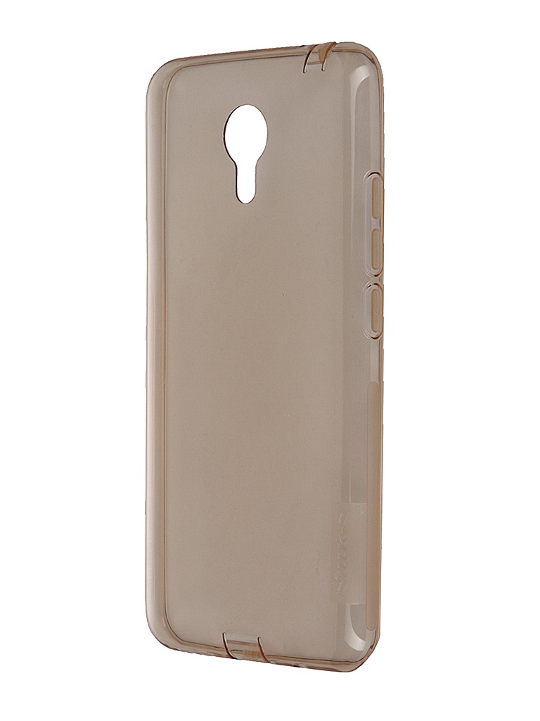  Аксессуар Чехол Meizu M2 Note Nillkin TPU Silicone Brown