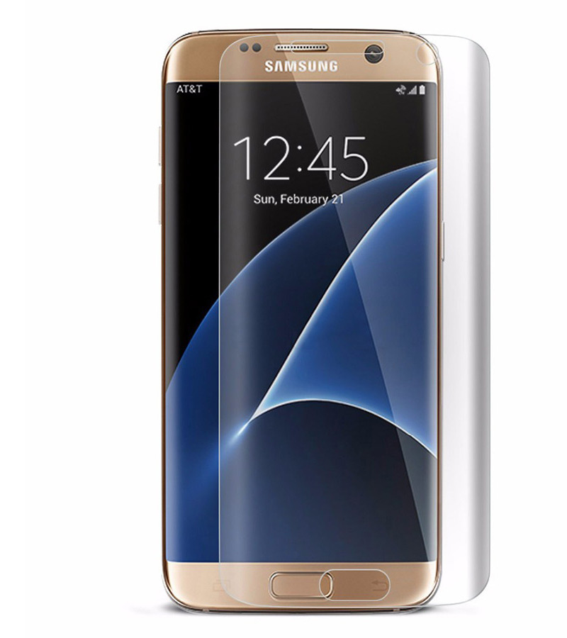  Аксессуар Защитное стекло Samsung Galaxy S7 Edge Litu 0.26mm 3D Transparent