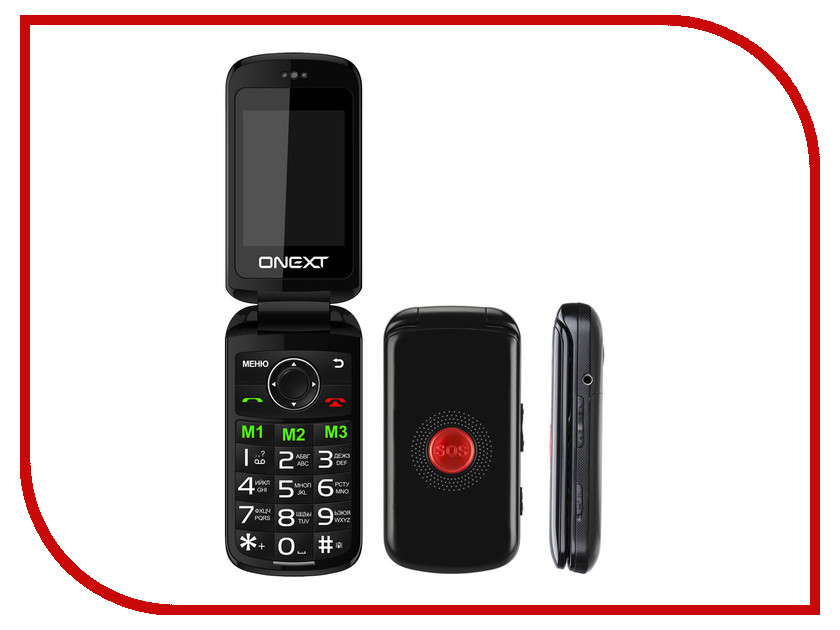 Сотовый телефон Onext Care-Phone 6 Black