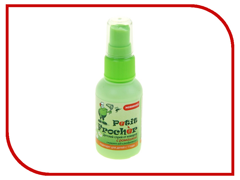 Средство защиты от комаров Petit Frocher 50ml 1127526 - спрей