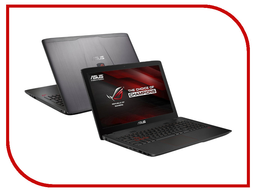  ASUS ROG GL552VX-CN097T 90NB0AW3-M01090 (Intel Core i7-6700HQ 2.6 GHz / 12288Mb / 2000Gb + 128Gb SSD / DVD-RW / nVidia GeForce GTX 950M 4096Mb / Wi-Fi / Cam / 15.6 / 1920x1080 / Windows 10 64-bit)