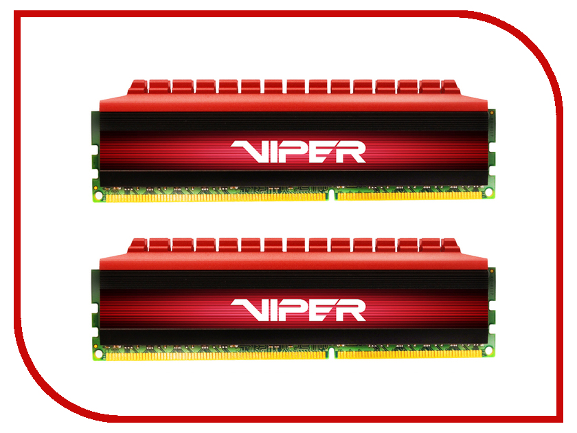   PATRIOT Memory Viper 4 DDR4 DIMM 2800MHz PC4-22400 CL16 - 16Gb KIT (2x8Gb) PV416G280C6K