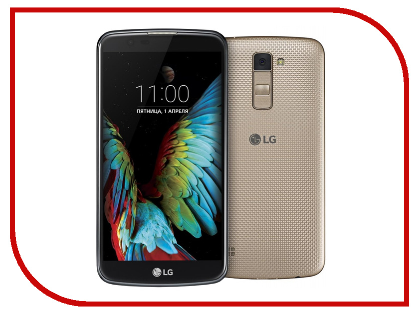 фото Сотовый телефон LG K430DS K10 LTE Black Gold