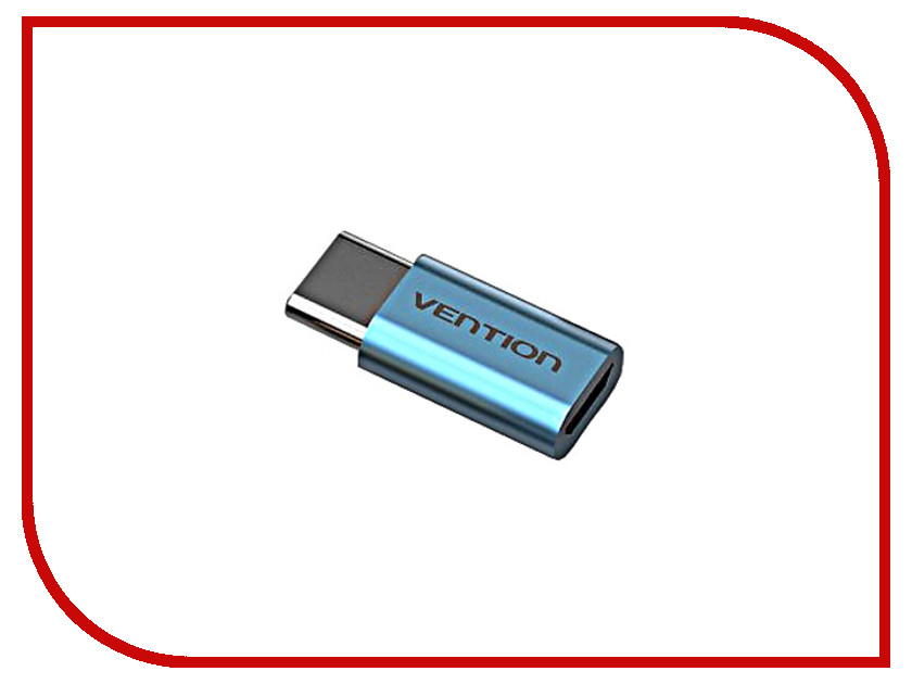  Vention USB Type C M - USB 2.0 Micro B 5pin F Blue VAS-S10-S