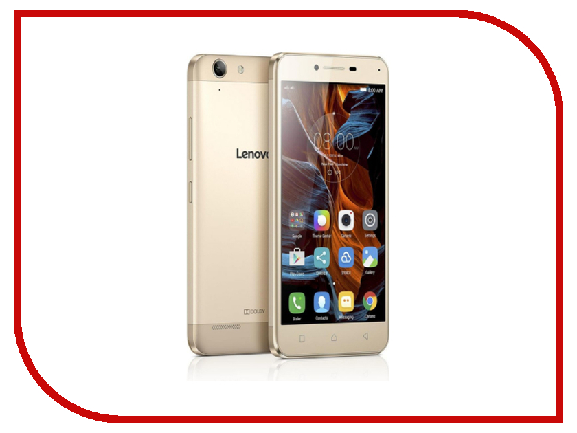 Сотовый телефон Lenovo A6020 Vibe K5 (A6020a40) Gold<br>
