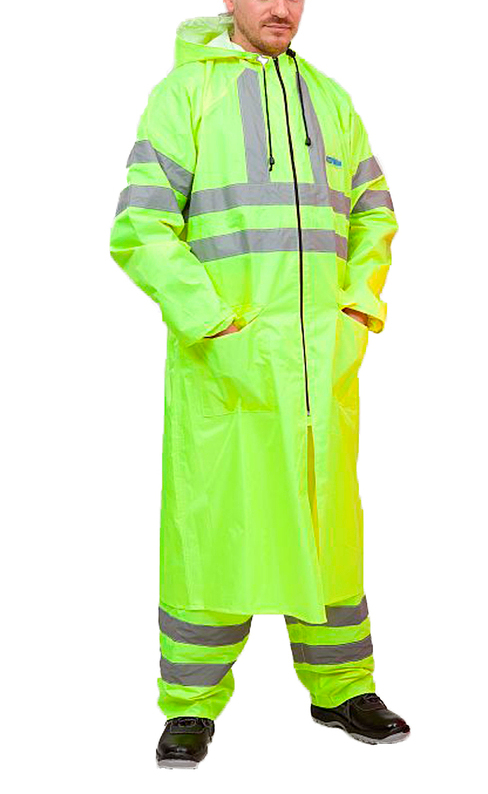 Плащ-дождевик Water Proofline Extra-Vision WPL р.44-46/170-176 Citric
