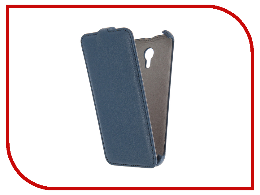   Meizu M2 Note Activ Flip Case Leather Blue 55358