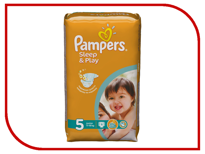  Pampers Sleep & Play Junior 11-18 11 4015400147749