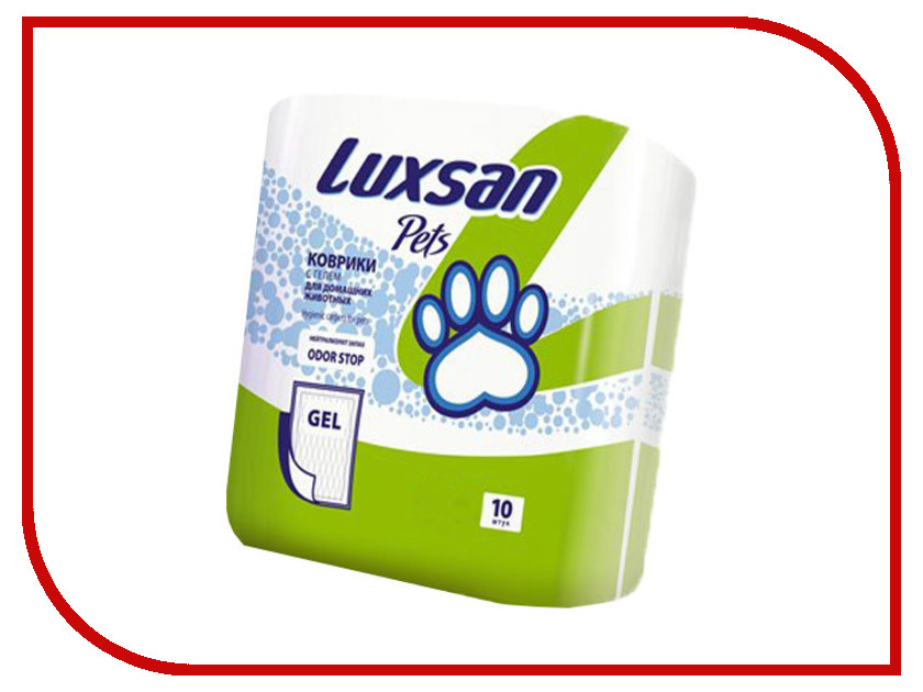 Пеленки Luxsan Premium GEL №10 60x90cm 10шт 3690103