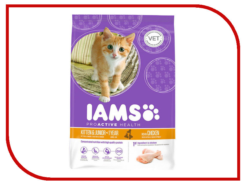 Корм Iams 850g для котят 951490