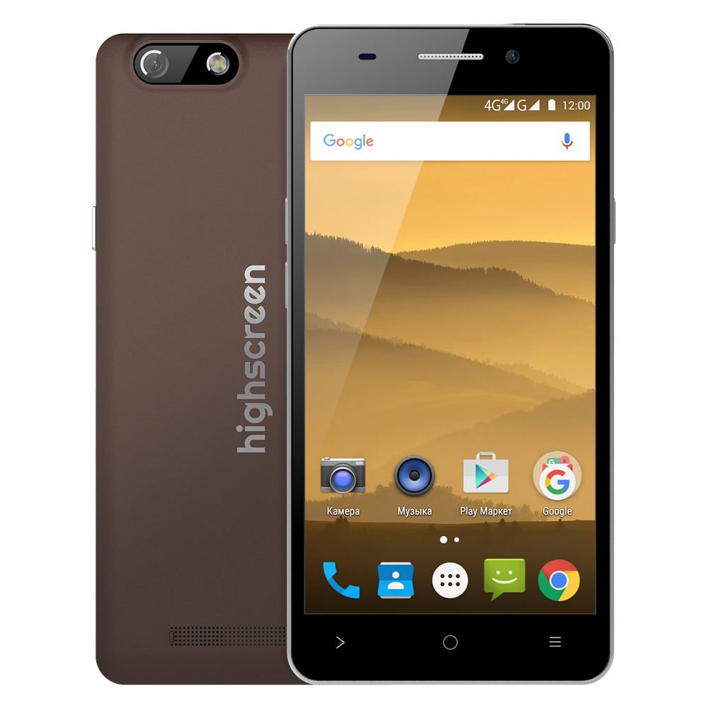 Сотовый телефон Highscreen Power Five EVO Brown