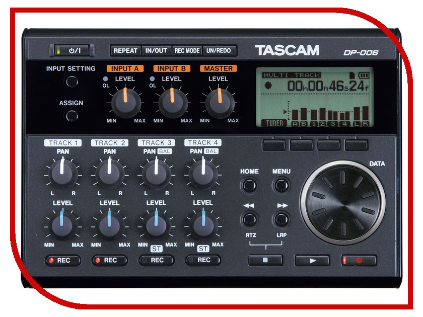 Диктофон Tascam DP-006