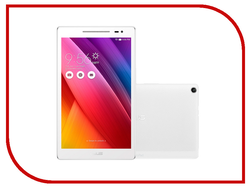  ASUS ZenPad 8 Z380KNL-6B028A White 90NP0247-M03110 (Qualcomm Quad Core 8916 1.2 GHz / 1024Mb / 16Gb / LTE / Wi-Fi / Cam / 8.0 / 1280x800 / Android)