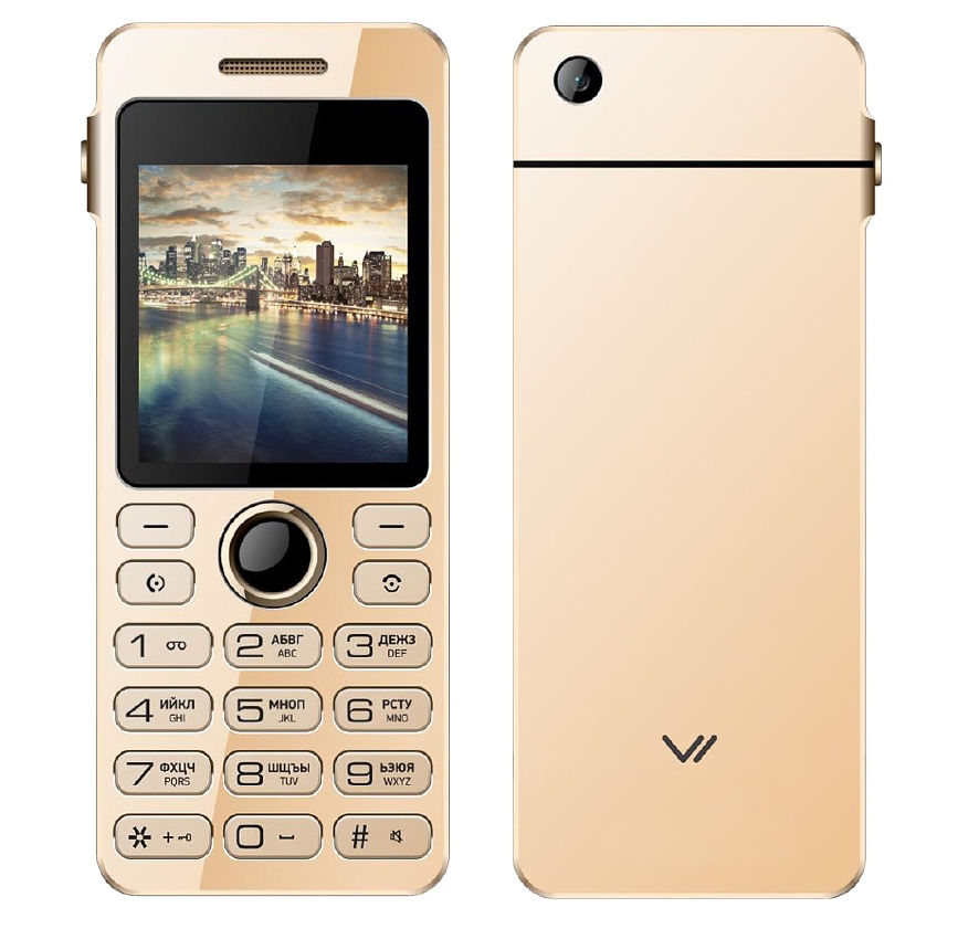 Сотовый телефон Vertex D512 Gold