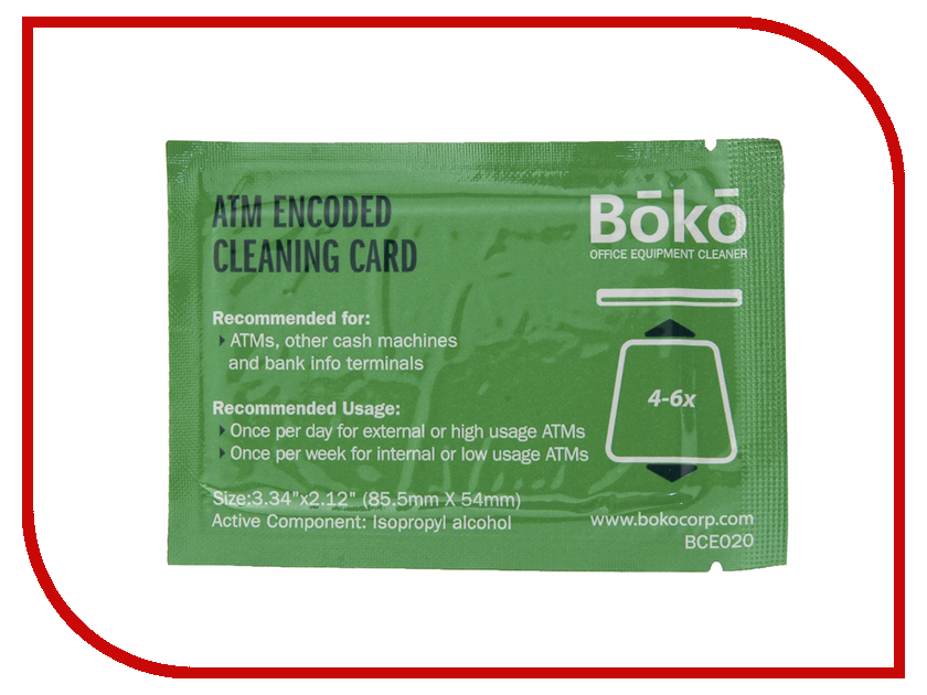  Boko CleanCardATM BCE01     