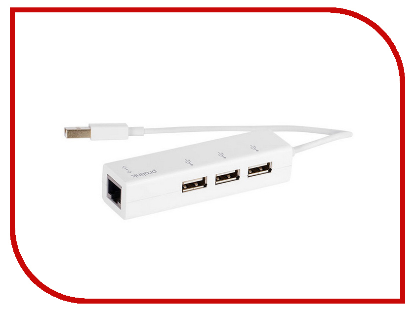  USB Prolink USB 2.0 - 3 ports +RJ45 0.15m MP300