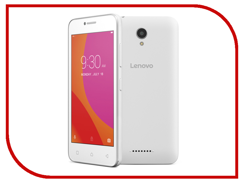 фото Сотовый телефон Lenovo A2016 Vibe B (A2016a40) White