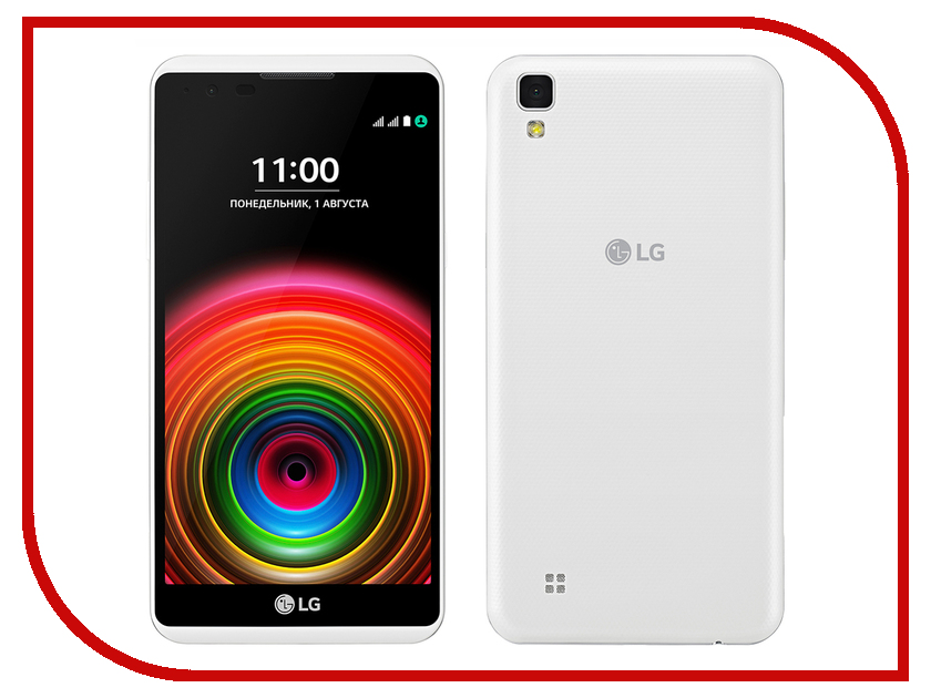фото Сотовый телефон LG K220DS X Power White-Black
