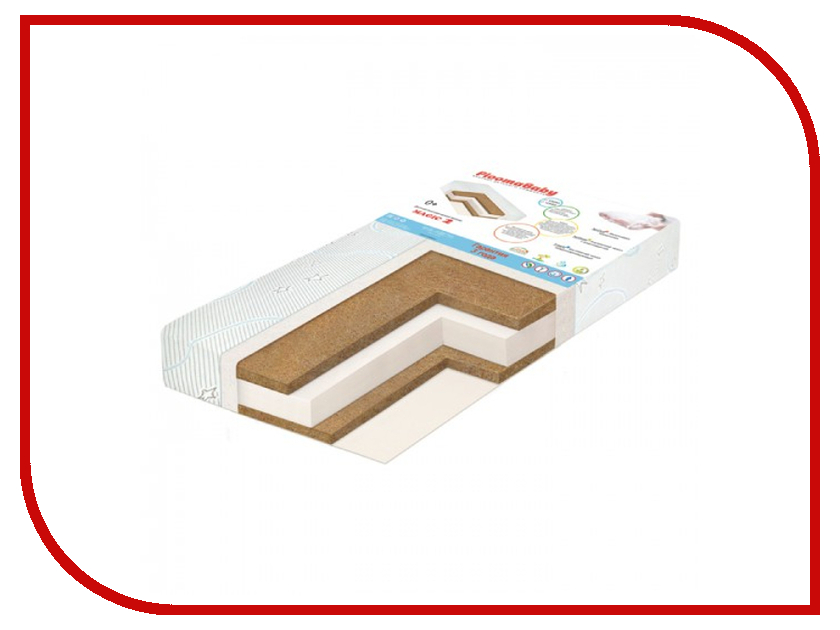 фото Детский матрас PloomaBaby Magic 2 BI2-H8-BI2 12x60x120cm