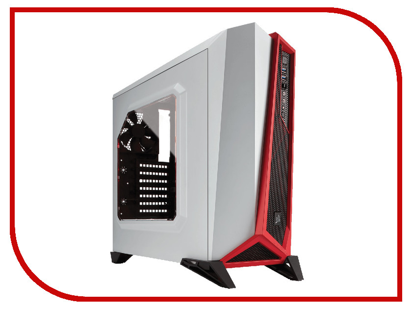 Корпус Corsair Carbide Series SPEC-ALPHA White / Red CC-9011083-WW