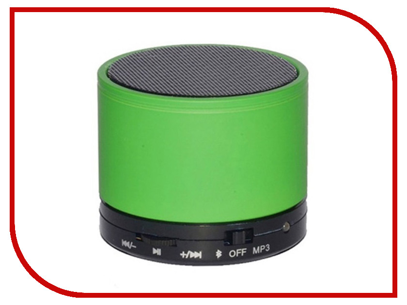 Колонка RockBox Round Frosted Green 47241