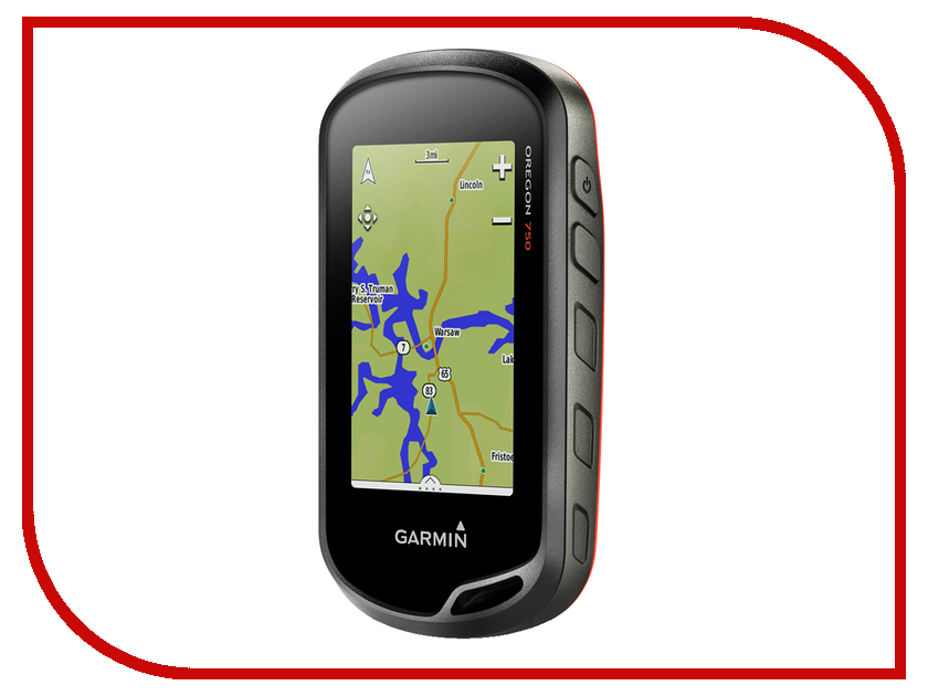 GPS- Garmin Oregon 750t Topo Russia 010-01672-34