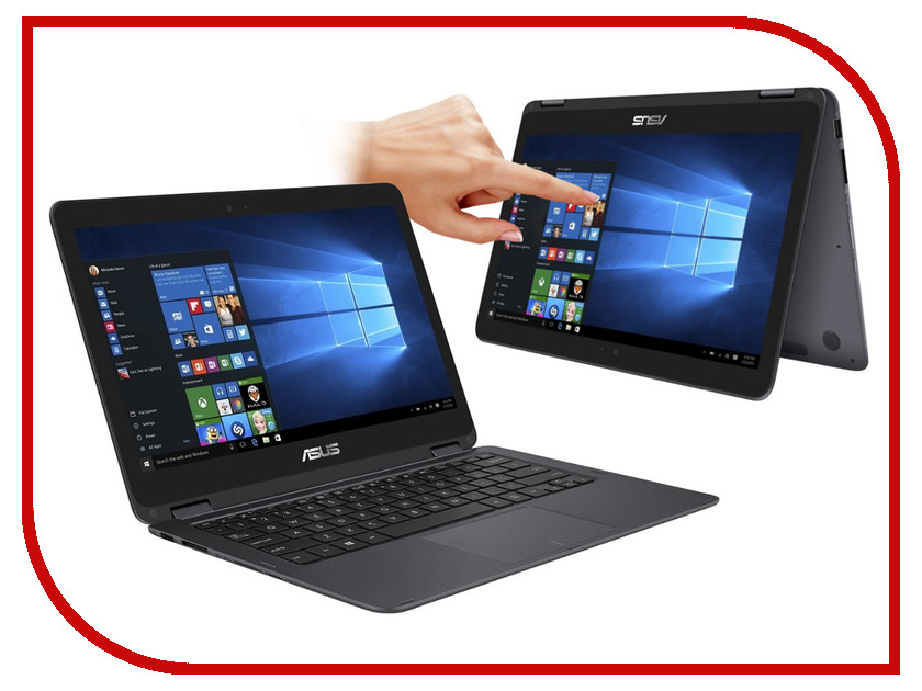  ASUS ZenBook Flip UX360CA 90NB0BA2-M03510 Grey (Intel Core M5-6Y54 1.1 GHz / 8192Mb / 256Gb SSD / No ODD / Intel HD Graphics 515 / Wi-Fi / Bluetooth / Cam / 13.3 / 1920x1080 / Windows 10)