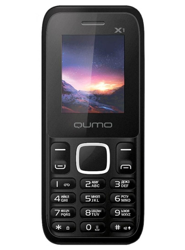 Сотовый телефон Qumo Push X1 Black