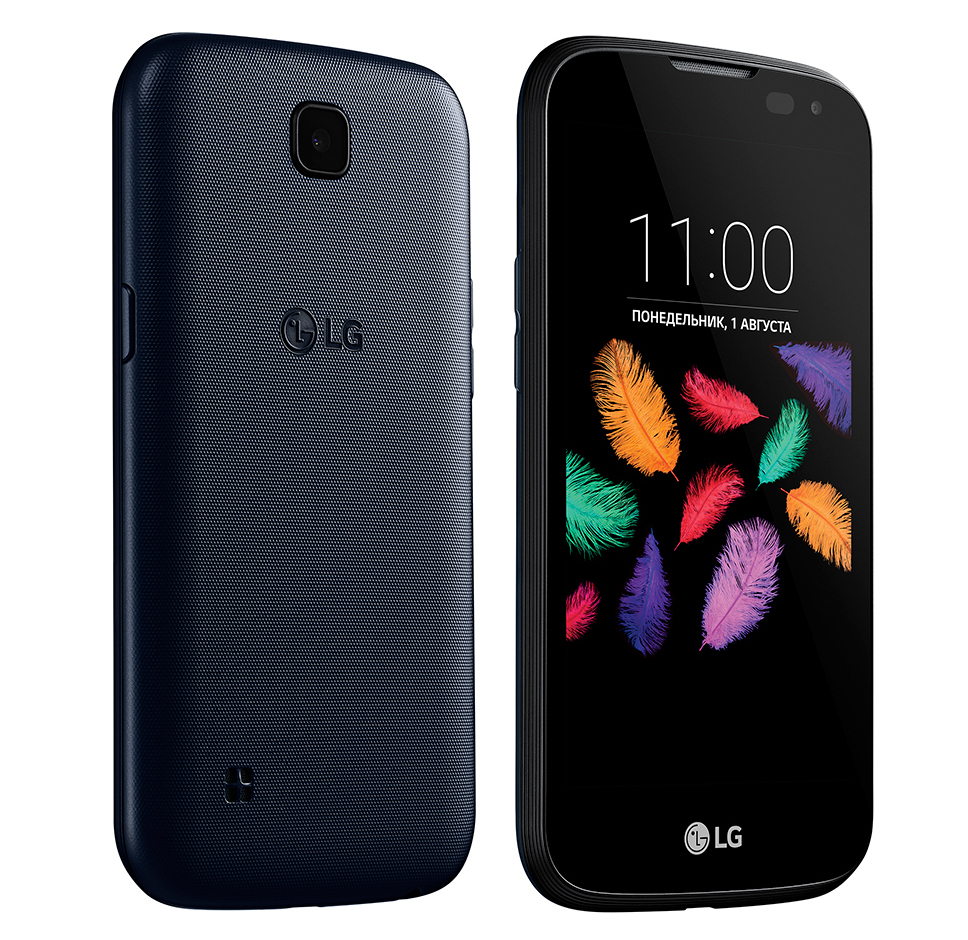 Сотовый телефон LG K100DS K3 LTE Black-Blue