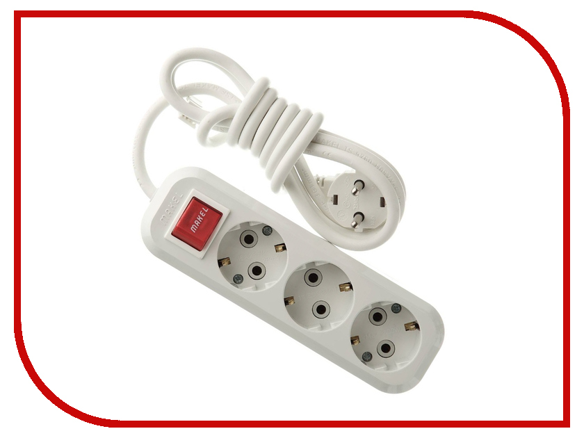все цены на Сетевой фильтр Makel 3 Sockets 5m MGP214 онлайн