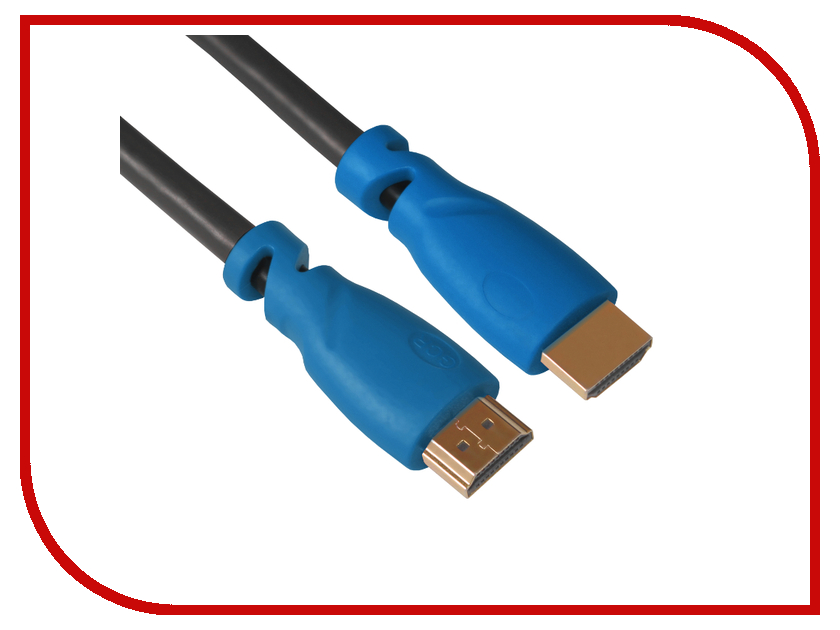  Greenconnect HDMI M / M v1.4 2m Black-Blue GCR-HM330-2.0m