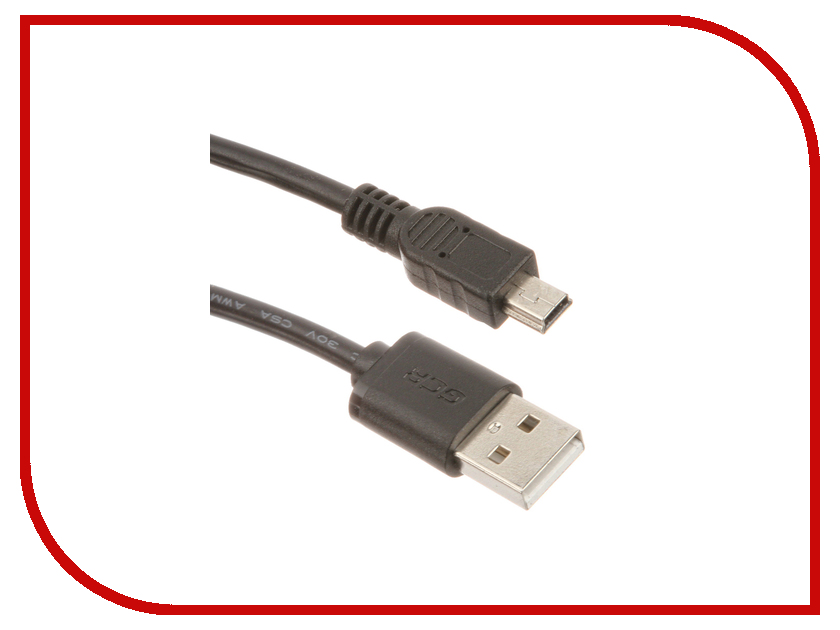  Greenconnect Premium USB 2.0 AM-mini 5pin 1.5m Black GCR-UM2M5P-BD2SF-1.5m